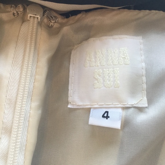 SOLD ANNA SUI Silk Dress SOLD SOLD - Picture 7 of 7